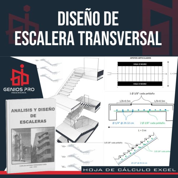 Diseño de Escalera Transversal