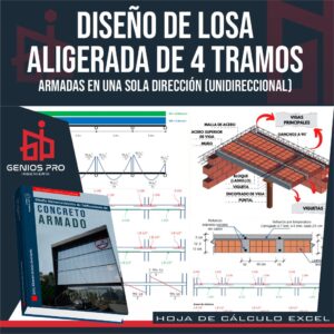 Diseño de Losa Aligerada de Cuatro Tramos Armada en Una Dirección