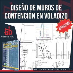 Diseño de Muros de Contención en Voladizo Actualizado