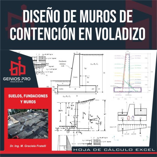 Diseño de Muros de Contención en Voladizo (Cantilever)