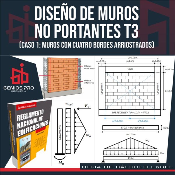 Diseño de Muros No Portantes (Tabiques) T3