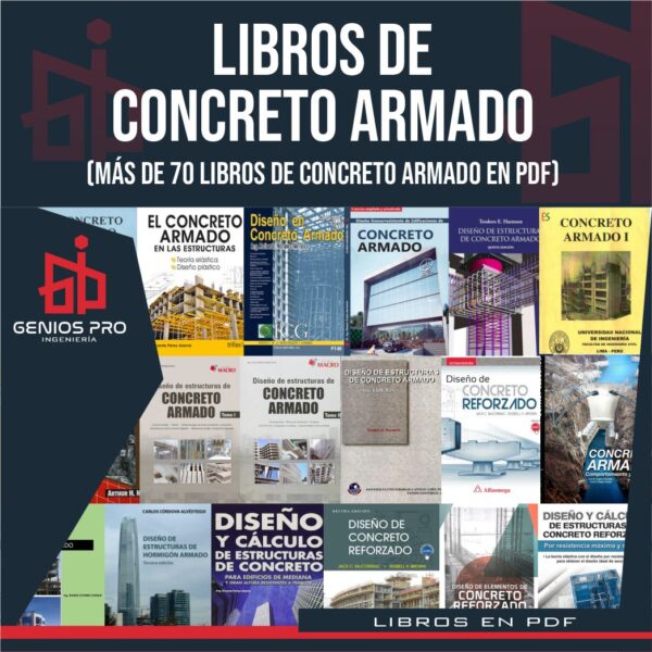 70 Libros de Concreto Armado en PDF