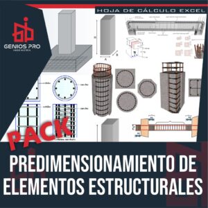 Pack Predimensionamiento de Elementos Estructurales