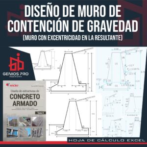 Diseño de Muro de Contención de Gravedad con Excentricidad en la Resultante
