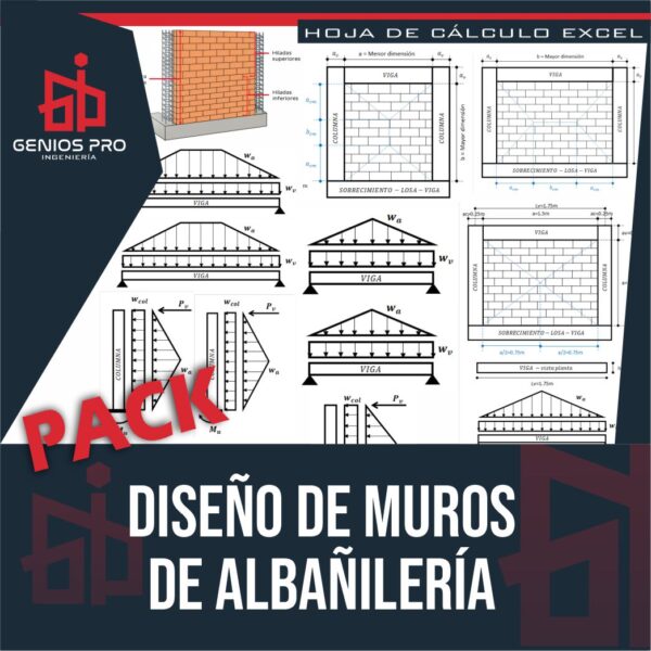 Pack Diseño de Muros de Albañilería