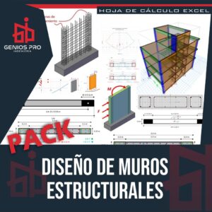 Pack Diseño de Muros Estructurales
