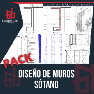 Pack Diseño de Muros de Sótano