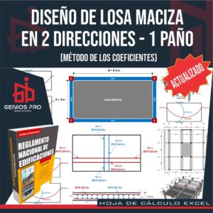 Diseño de Losa Maciza de Un Paño Armada en Dos Direcciones